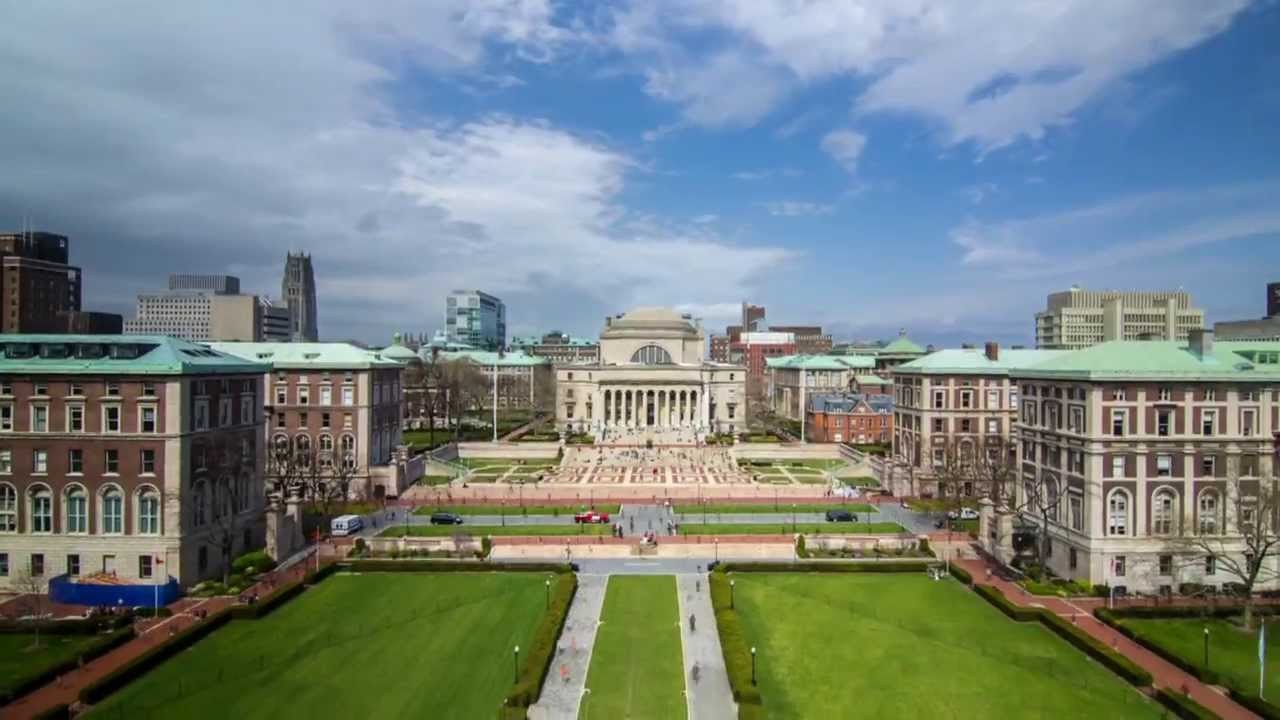 Campus Wide Shot of Columbia's Campus