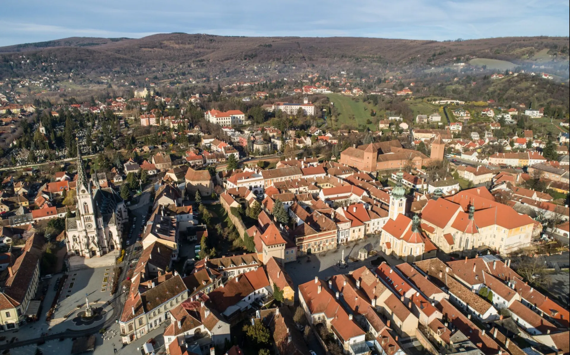 Panorama of Kőszeg