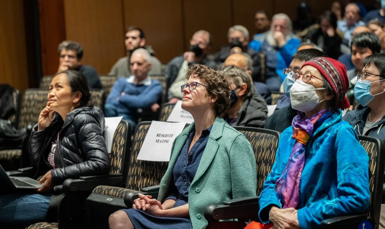 CS Wu Memorial Lecture - image of the audience